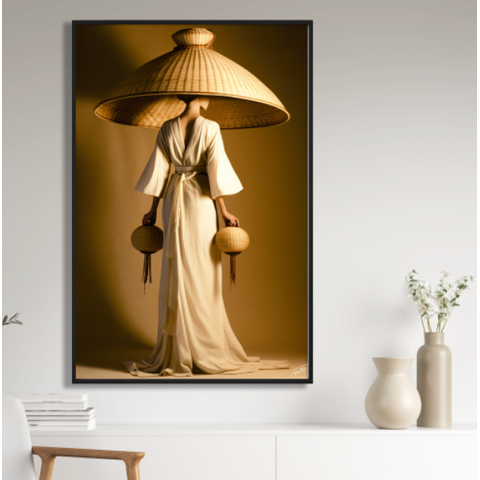 Quadro Decorativo Mulheres Gueixa Ii