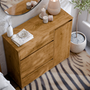 Ver imagem 2 de Cômoda Nature com Sapateira e Gaveteiro em Madeira