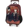 Mochila Infantil com Rodinha Harry Potter M Vinho - 3