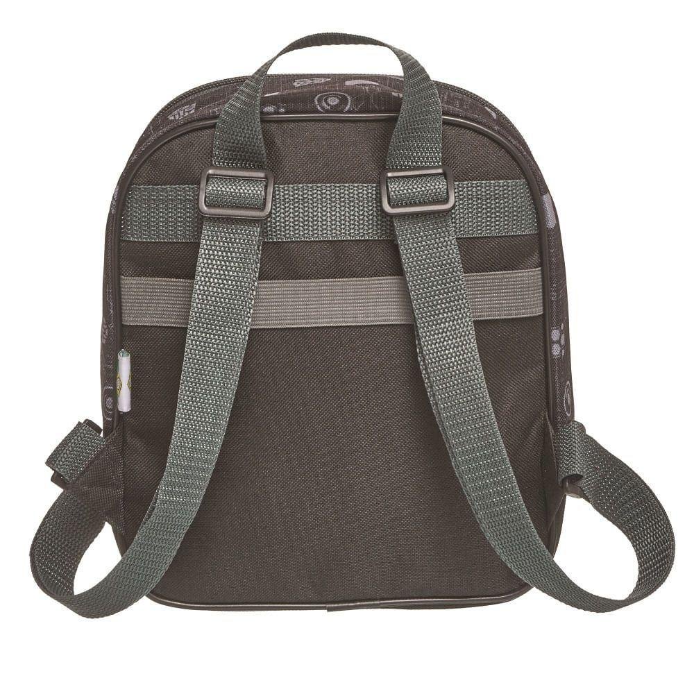 Mochila + Estojo + Lancheira Transformers Defenders Pacific - Preto - 10