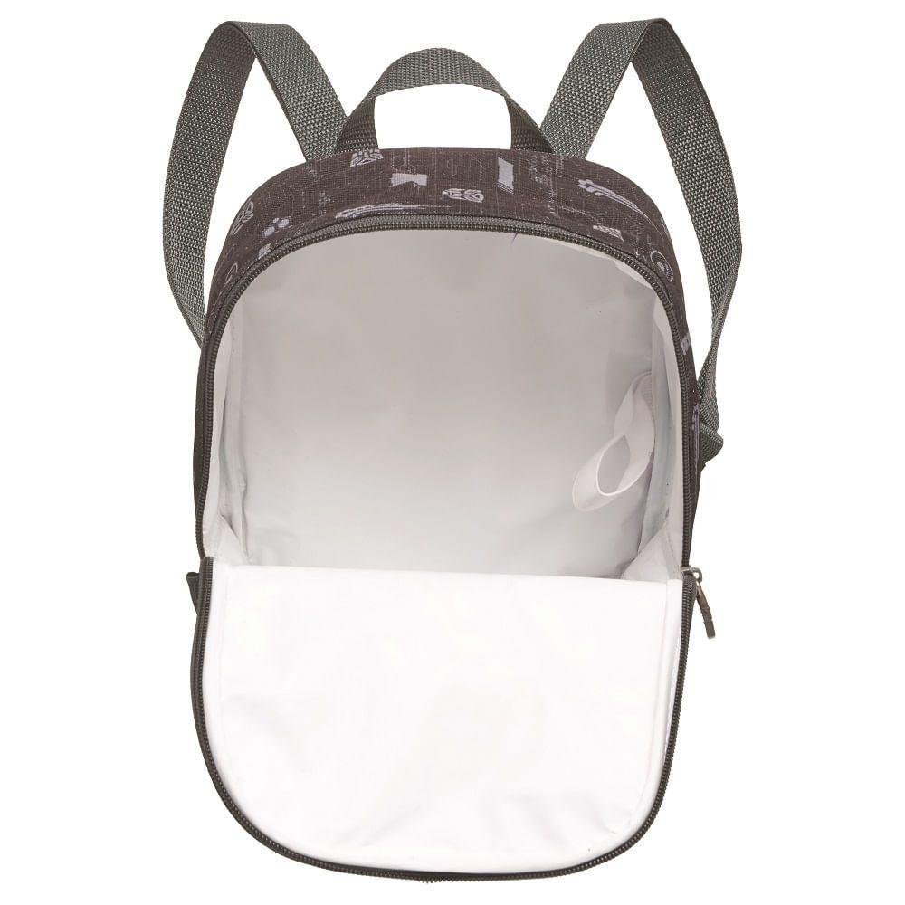Mochila + Estojo + Lancheira Transformers Defenders Pacific - Preto - 9