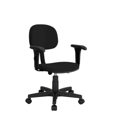 Cadeira Giratória Secretária com Braço Regulável