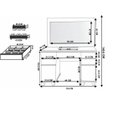 Ver imagem 4 de Penteadeira Camarim com LED Espelho Estilo Moderno 100% MDF Alto Padrão Clean Branco