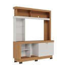 Ver imagem 4 de Estante Home Theater Valença Freijó Off White com Mesa de Centro Jeri Off White Freijó - Colibri