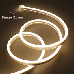 Fita Mangueira Silicone Led Neon Flexível Embutir 5m 12v 40w - 3