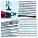 Ver imagem 3 de Persiana de Pvc Horizontal 180x160cm - Preto