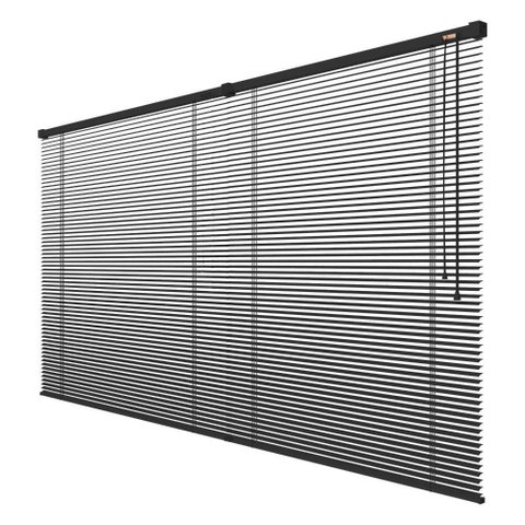 Persiana de Pvc Horizontal 180x160cm - Preto
