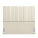 Ver imagem 1 de Cabeceira Estofada Queen Carla 160 Cm Corino Bege