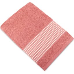 Jogo Toalha de Banho e Rosto Atlântica Luna Algodão Rosa Pó - 2