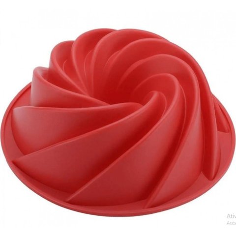 Forma para Flan Grande N 24 em Silicone - Mimo Style