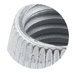 Cone para Chumbador Cbv Rosca 3/8" Nc Vonder Aço Carbono Zincado 100 Unidades Fixação Estrutural - 4