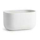 Ver imagem 2 de Vaso Jardineira Fibra de Vidro Lisboa Vietnamita 66,5cm Floreira Branco Fosco