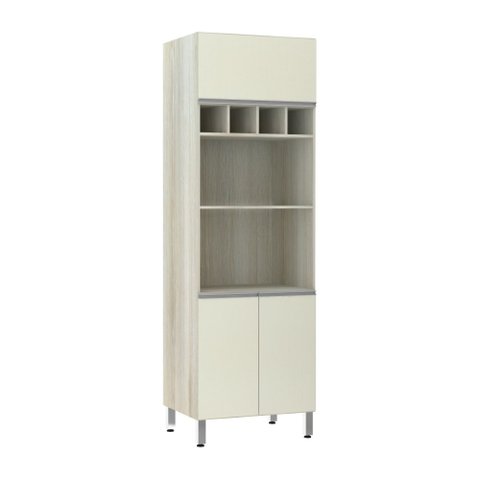 Torre 70cm - Duplo Nicho 3 Portas + 02 Nichos