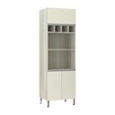 Ver imagem 1 de Torre 70cm - Duplo Nicho 3 Portas + 02 Nichos