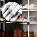 Ver imagem 5 de Armario Infantil Sapateira Guarda Roupa Modular 12 Portas Organizador Brinquedos 25 Prateleiras