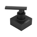 Ver imagem 2 de Acabamento Registro Quadrado Alavanca C-73 Metal Preto Padrão Deca