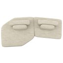 Ver imagem 4 de Sofá Ilha Modular para Sala Living Orgânico 305cm Angra K01 Linho Champanhe - Lyam Decor