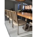 Ver imagem 4 de Kit de 2 Cadeiras Alumínio Corda Sintetica Cor Fendi