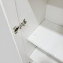 Ver imagem 7 de Kit 3 Armários para Escritório com 2 Portas de Vidro com LED 171,5x60cm ME4205 Yescasa Branco