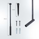 Ver imagem 2 de Luminária Espeto Led Lapiz Solo/teto Externo 2w 2700k 24° Irc90 Opus St2935