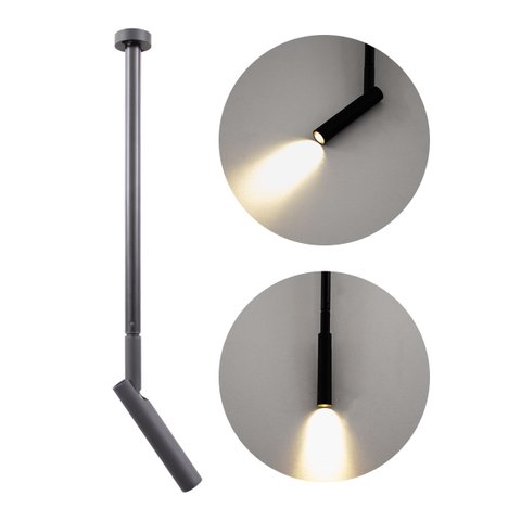 Luminária Espeto Led Lapiz Solo/teto Externo 2w 2700k 24° Irc90 Opus St2935