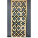 Ver imagem 4 de Painel Vazado Divisória Mdf Cairo Crú - 0,90x2,40m