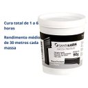 Ver mais imagens de Massa Flex para Acabamento Cor Preta Pote 90g Santa Luzia