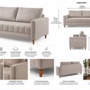 Ver imagem 4 de Sofa Linving 170cm Minimalista Ciello