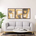 Ver imagem 1 de Quadros Decorativos Moderno Abstrato Sala