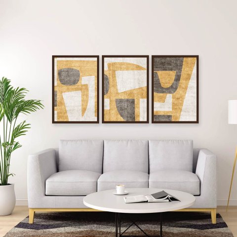 Quadros Decorativos Moderno Abstrato Sala