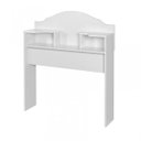 Ver imagem 3 de Cabeceira Evelyn Solteiro Branco - Carmolar