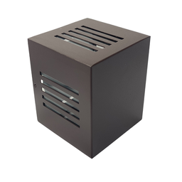 Arandela De Aluminio G9 Bivolt Marrom Rioprelustres 6218 Arandela 6218 - 1