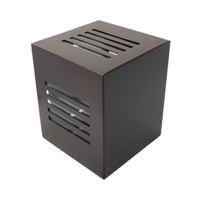 Arandela De Aluminio G9 Bivolt Marrom Rioprelustres 6218 Arandela 6218