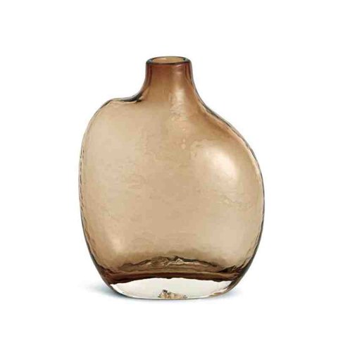 Vaso em Vidro Marrom 17366 Mart