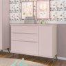 Cômoda Infantil Melinda com 1 Porta - Rosa - 1