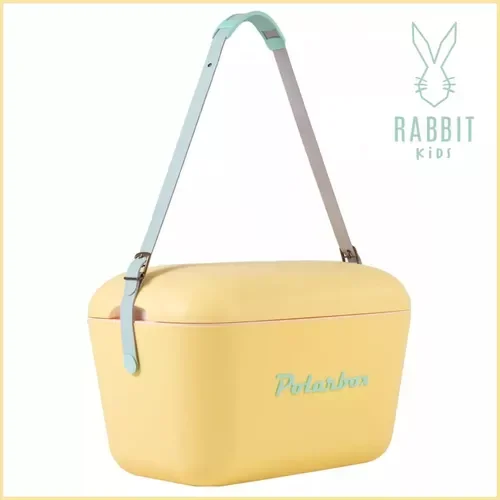 Conservador Polarbox 20 Lts Amarelo com Alça Azul Claro - 3