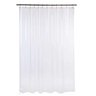 2 Cortina Box Banheiro Pvc Transparente Antimofo Ilhós 2,00m - 1