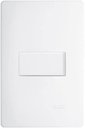 Ver imagem 1 de Conjunto Interruptor Simples Horizontal 10a 250v Branco Fame