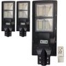 Luminaria Solar 240w Led Poste Rua Sensor Movimento 3und - 1