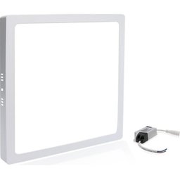 Painel Led Branco 24w 6000k Quadrado 30x30cm Sobrepor Led Planet - 7