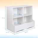 Ver imagem 5 de Organizador Infantil George 100% Mdf (quarto Brinquedos)