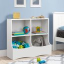 Ver imagem 1 de Organizador Infantil George 100% Mdf (quarto Brinquedos)