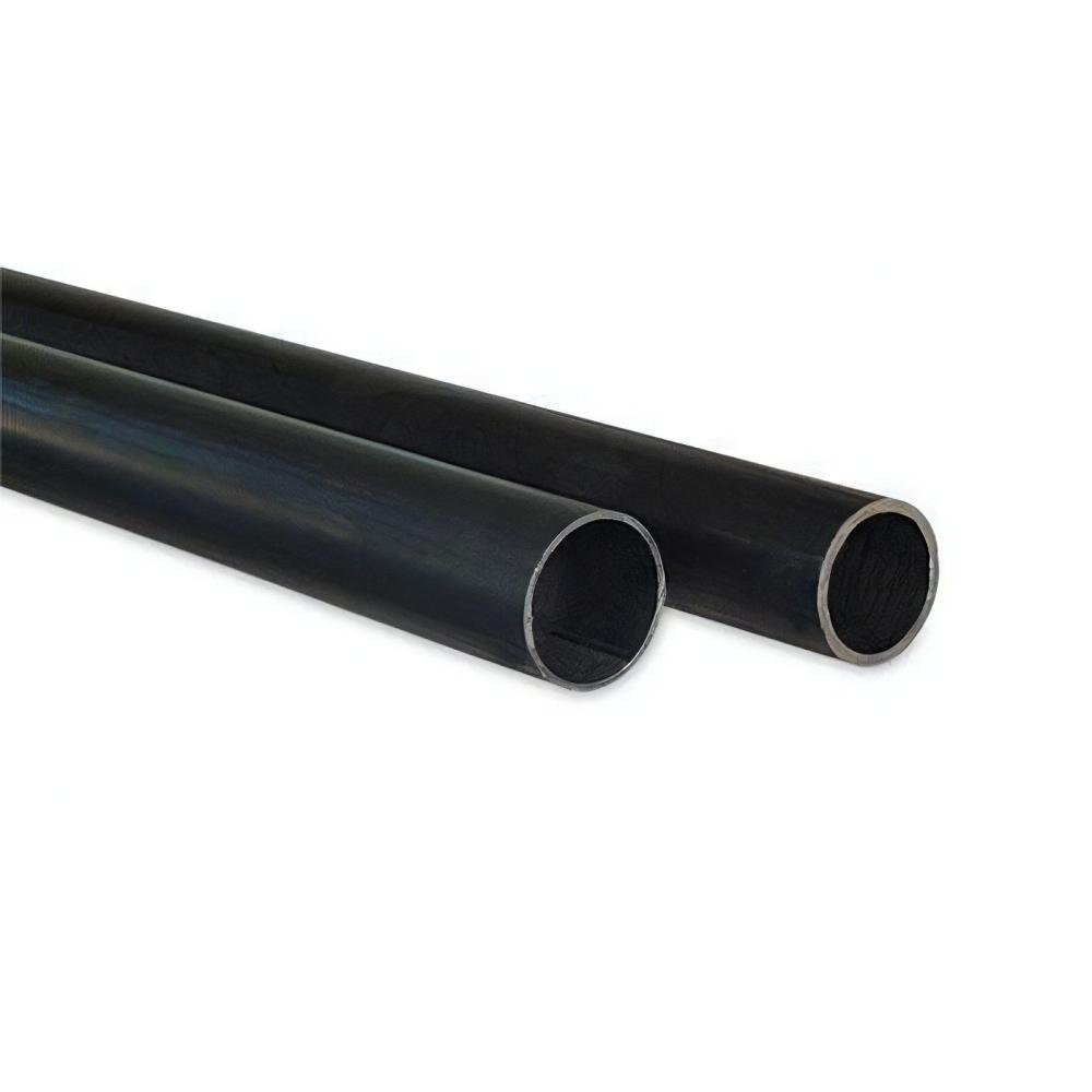 Tubo de Aco Carbono Preto Com Costura Nbr 5580 Leve 4 E=3,75mm Tuper - 2