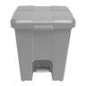 Lixeira Plástica 30l com Pedal para Condomínio Casa Branco - 2