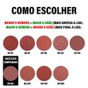 Ver imagem 6 de Kit 50 Discos de Lixa Velcro 125mm 4.1/2” Grão 180