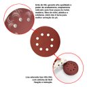 Ver imagem 4 de Kit 50 Discos de Lixa Velcro 125mm 4.1/2” Grão 180