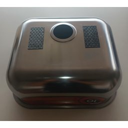 Cuba Pia Inox 40x34x17 - 430 Robust com Válvula - 4