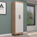 Ver imagem 5 de Armário Multiuso Lite Nature Off White – Móveis Leão