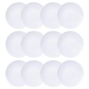 Ver imagem 1 de Jogo 12 Pratos Fundos Porcelana Branco 21cm Leonora Leve Cupê Sopas Caldos Massas Risotos