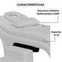 Ver mais imagens de Maca Estofada Estética Botonê 80 Cm Sobrancelha Cilios